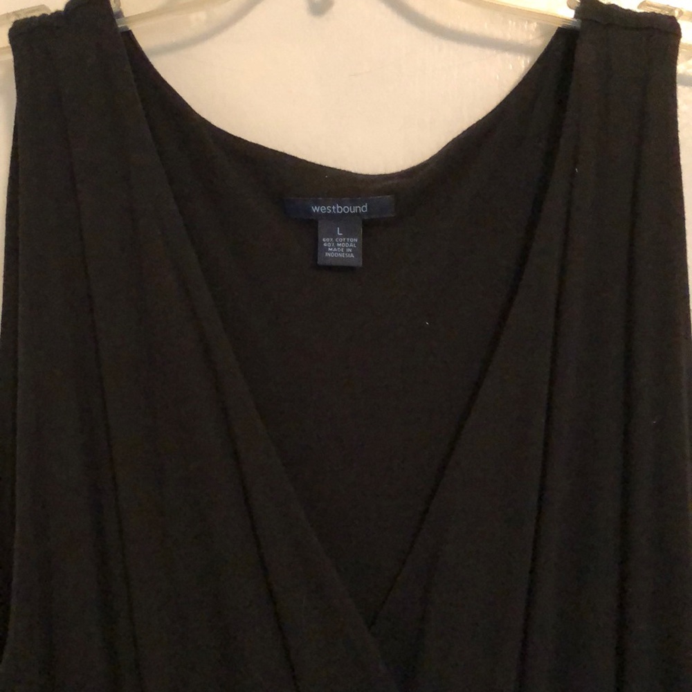 Black maxi dress